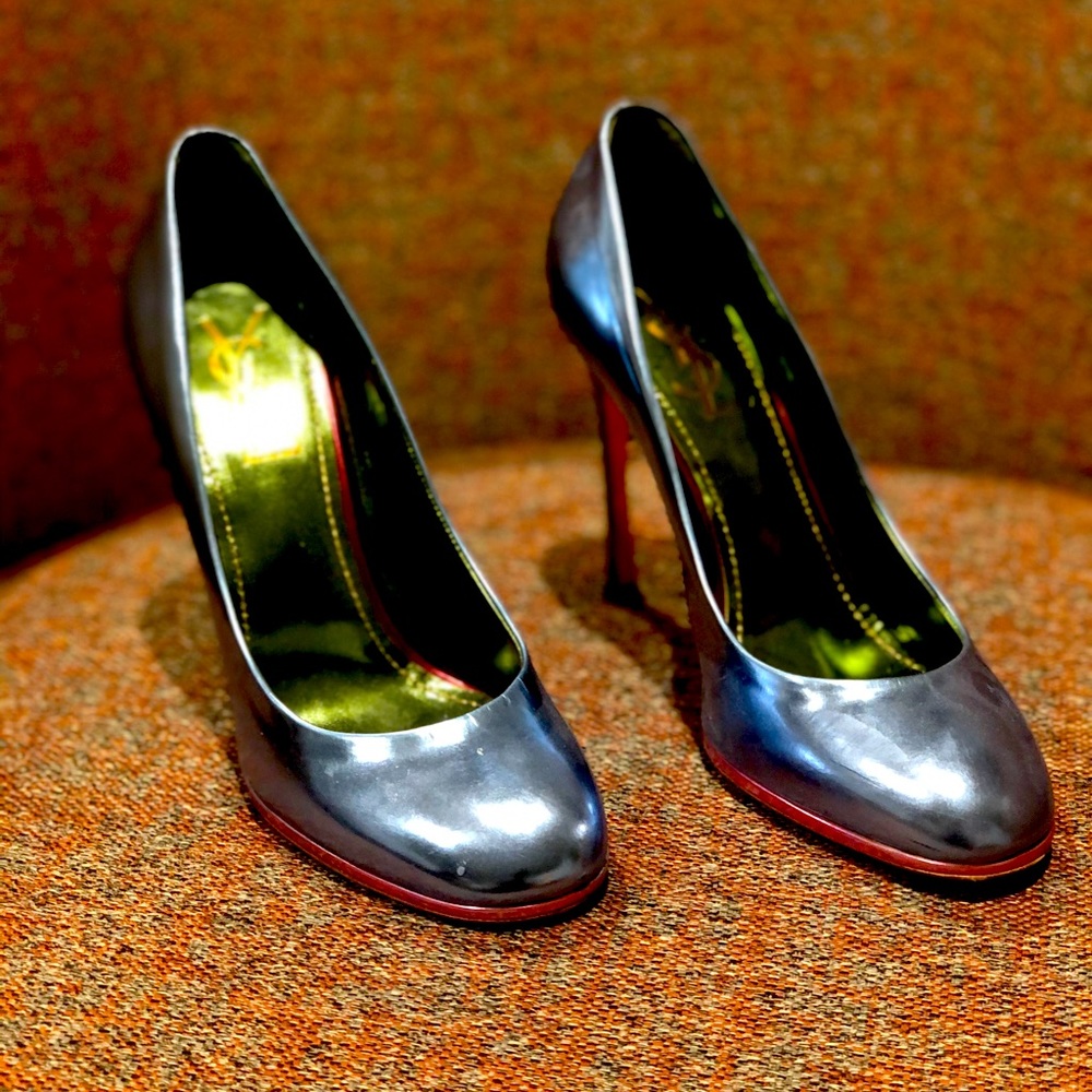 YSL Pumps, 4 inch heel